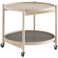 Bølling Bakkebord Ø60 cm Olieret Valnød / Blad