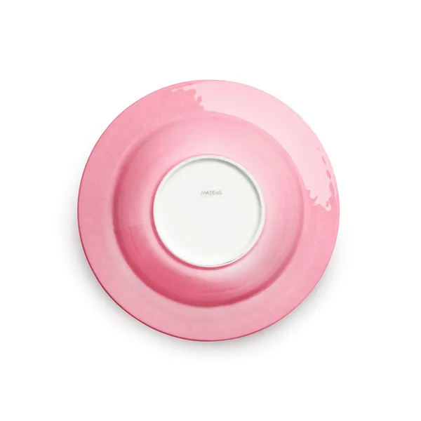 Bubbles Suppetallerken 25 cm Rosa