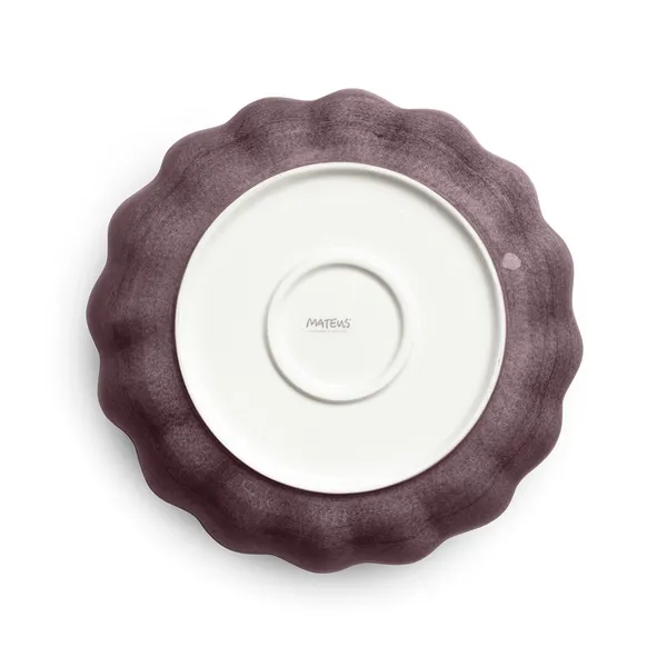 Oyster Kulho 24 cm Luumunvärinen