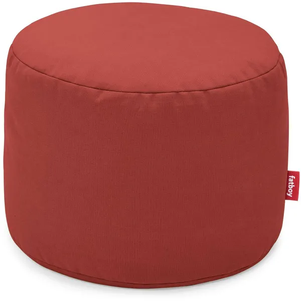 Point Canvas Recycled Puf Merlot Red