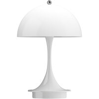 Panthella 160 Bordlampe Bærbar V3 Opalhvid