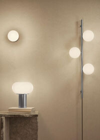 Stringball Bordlampe Nikkel