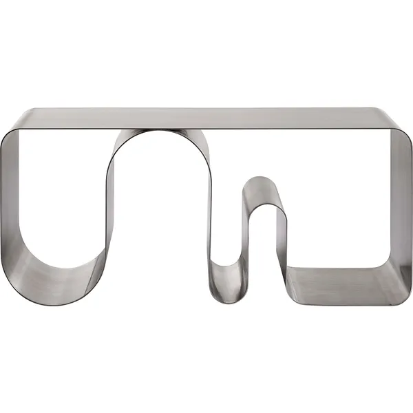 Curva Solid Bänk Silver