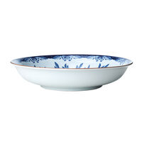 Ostindia Floris Dyb Tallerken 22 cm Blå