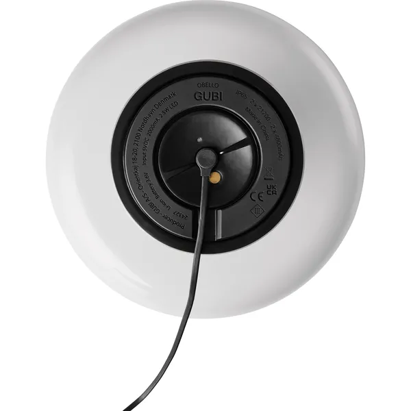 Obello Bordslampa Portabel Pearl White