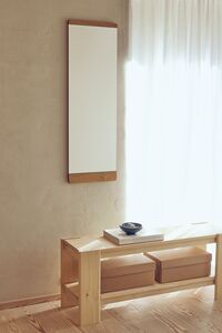 Rim Väggspegel 35x105 cm Ek