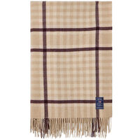 Checked Huopa 130x170 cm Beige / Viikuna