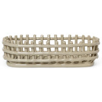 Ceramic Kurv Oval Cashmere