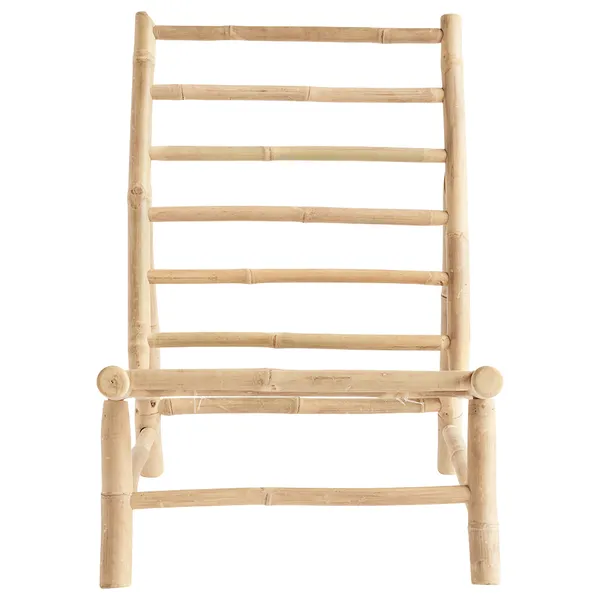 Loungefåtölj Bambu 55 cm Natur