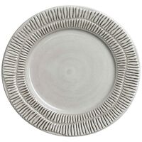 Stripes Lautanen 21 cm Harmaa