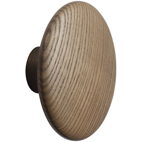 Dots Krog Træ Ø13 cm Mørk Bejdset