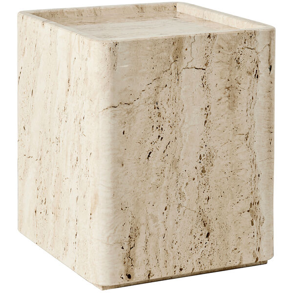 Pietra Sidebord 33x33 cm Travertin
