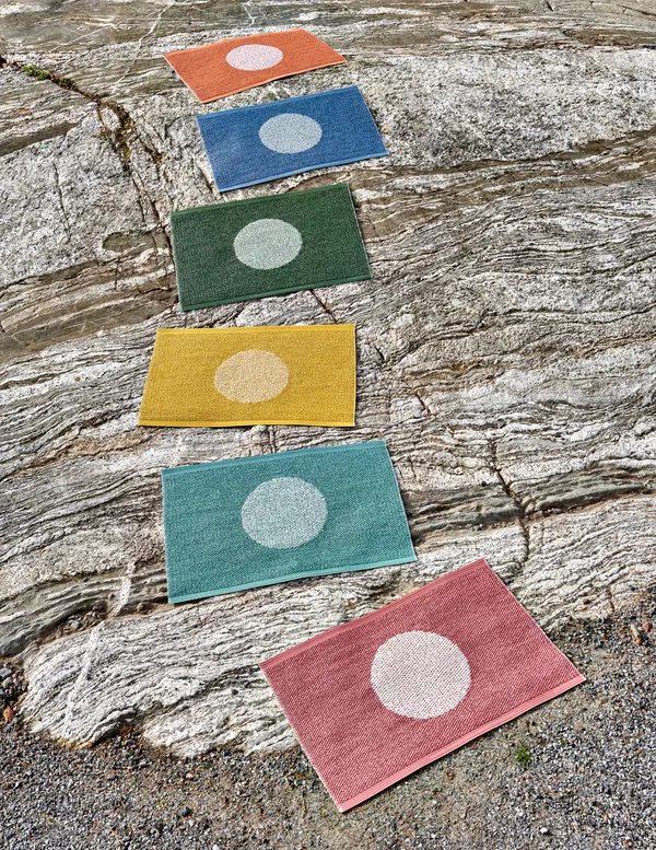 Vera Pop Tæppe 50x70 cm Jade / Pale Turquoise