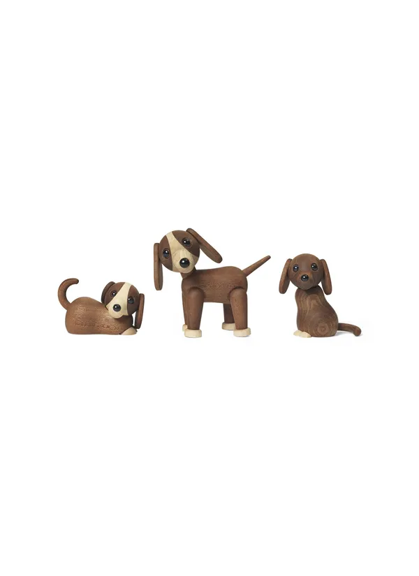 Twix Hund Trefigur 11 cm