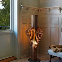 Diva Gulvlampe Valnød