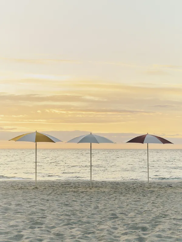 Terrazza Parasol Octagon Off-white / Grey
