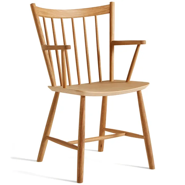 J42 Lenestol Lakkert Eik