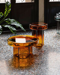 Soda Side Table Ø38 Amber