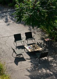 Ville AV50 Sofabord 90x90 cm Bronze Green