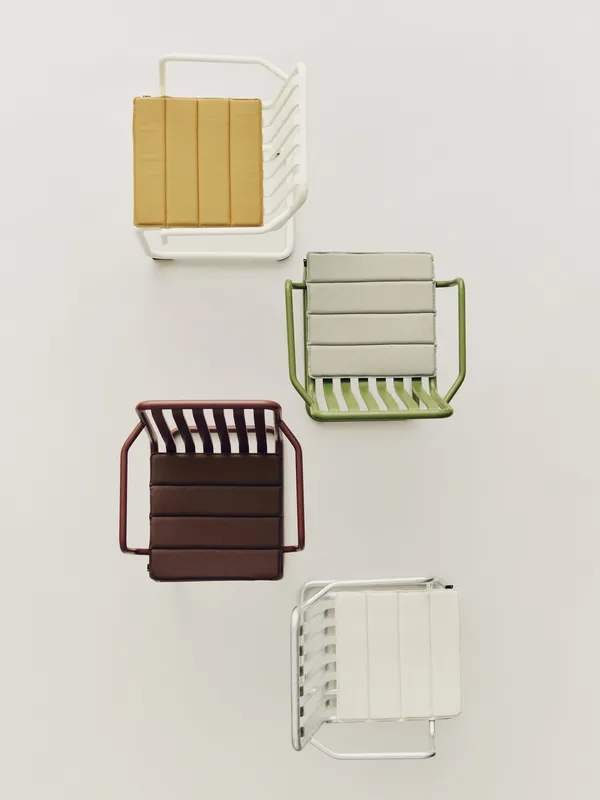 Terrazza Seat Cushion 40x40 cm Cream White