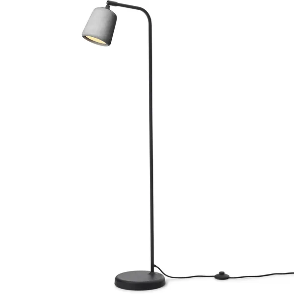 Material Lattiavalaisin Light Grey Concrete