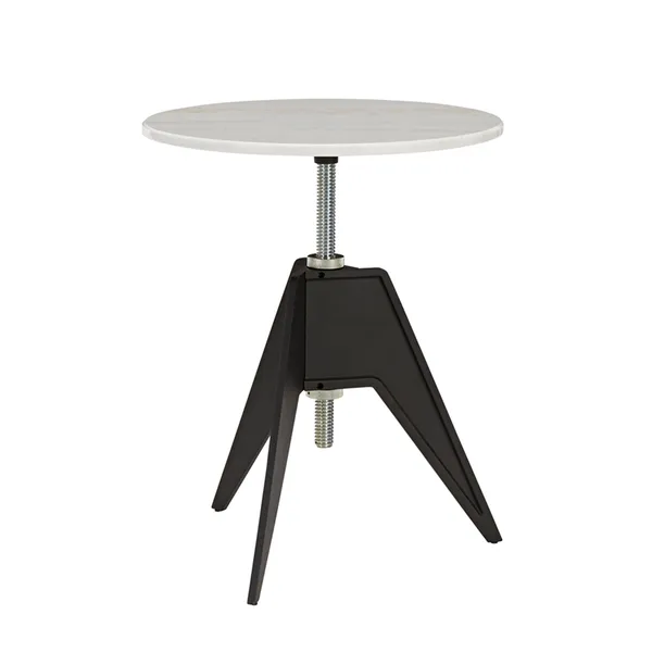 Screw kahvilapöytä Ø60 cm Valkoinen