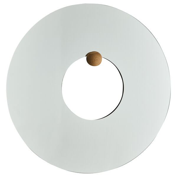 Castellum Veggspeil Ø80 cm Oljet Eik