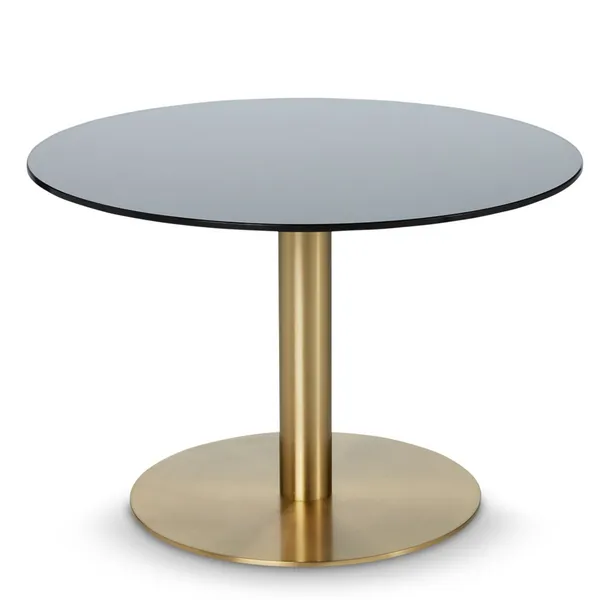 Flash Table Circle Brass