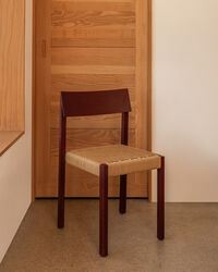 Mauro Stol French Red Oak / Paper Cord