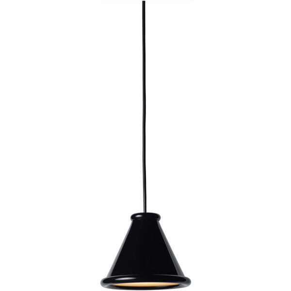 Belle Pendant Ø15 Glossy Black