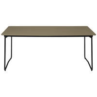 B31 Bord 92x170 cm Ljusgrön / Svart
