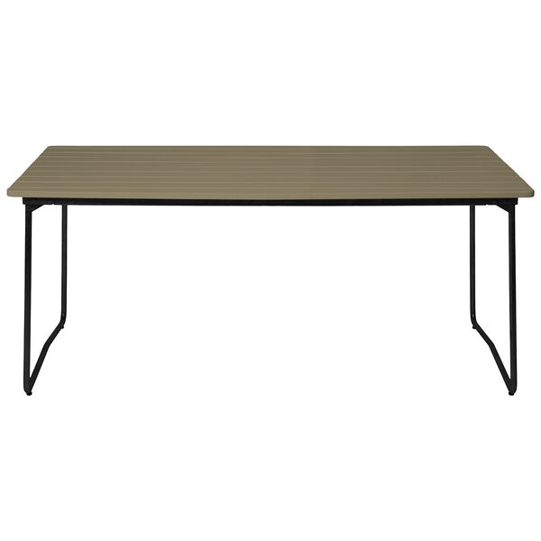 B31 Bord 92x170 cm Lysegrønn / Sort