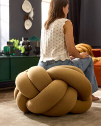 Knot Pude XL Camel