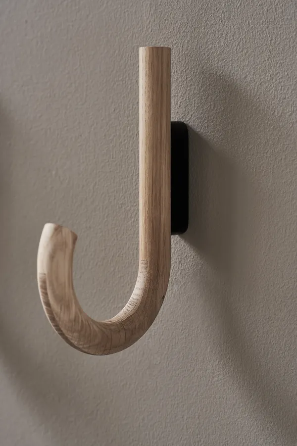 Hook Krok Eik / Svart