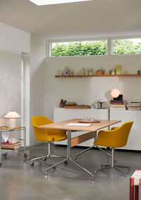 Pavilion AV18 Spisebord 160x90 cm Eg/Krom