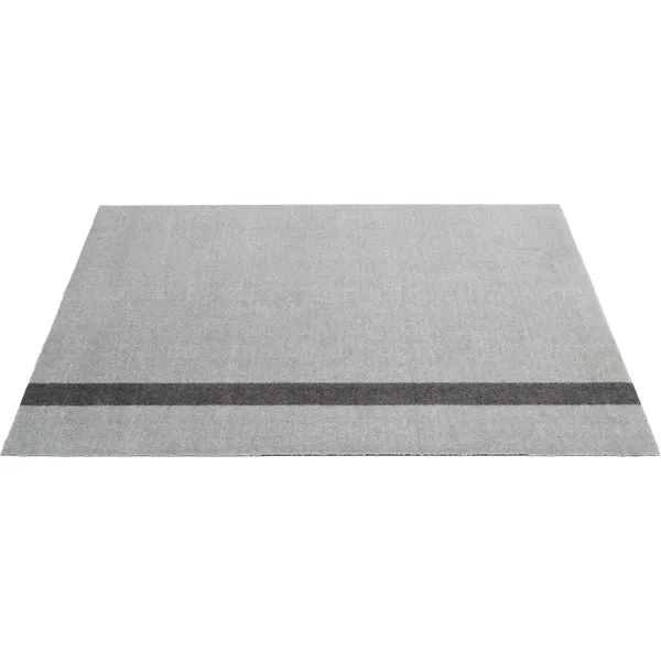 Stripes Vertikal Tæppe Lysegråt / Steel Grey 90x130 cm