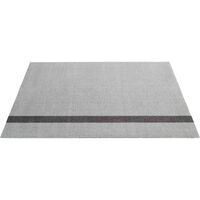 Stripes Vertikal Tæppe Lysegråt / Steel Grey 90x130 cm