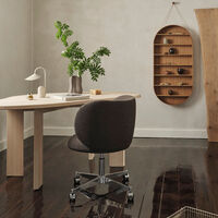 Oval Dorm Hylde 110 x 54 cm Oiled Oak