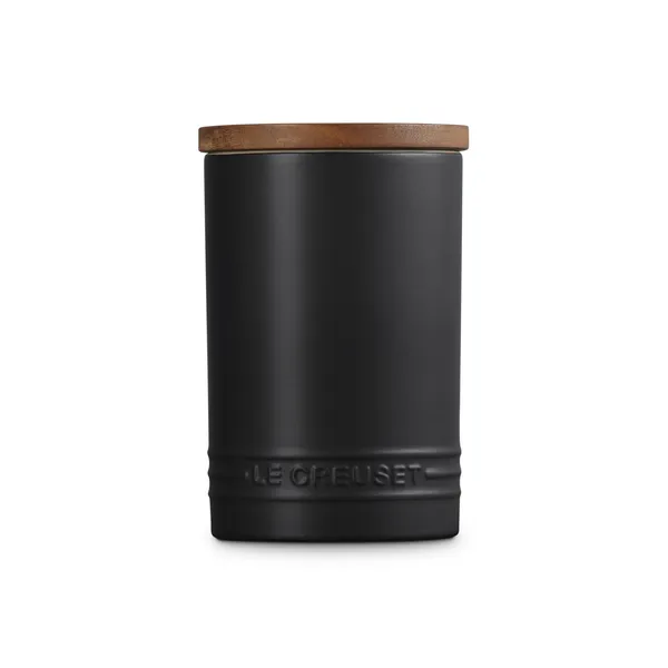 Signature Storage Jar 770 ml Matte Black