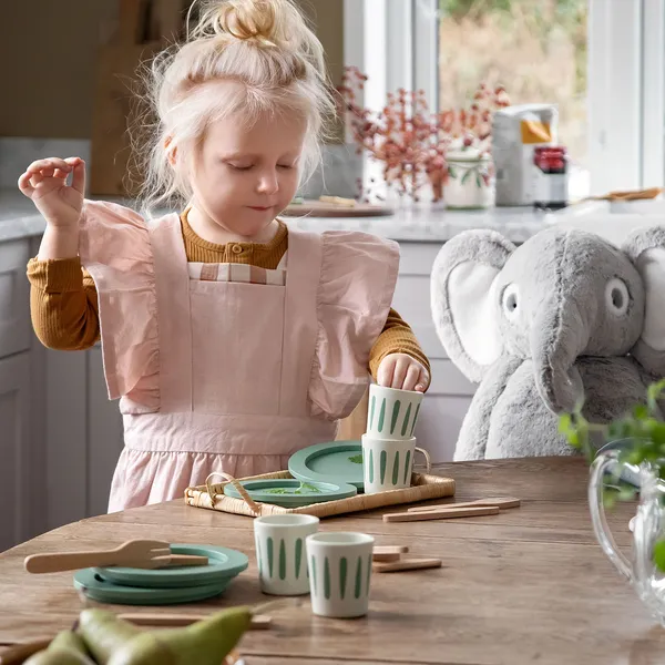 Servicesæt / Legetøjssæt Sage Green