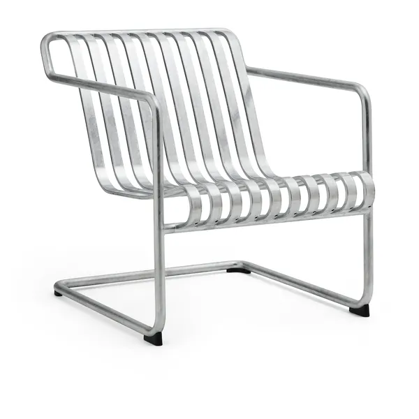 Palissade Cantilever Lounge Chair Low Hot galvanised steel
