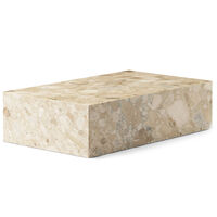 Plinth Low Sofabord 100x60 cm Kunis Breccia Marmor