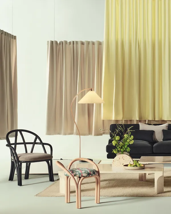 Bistra Loungestol Ebony / Fustagno 001