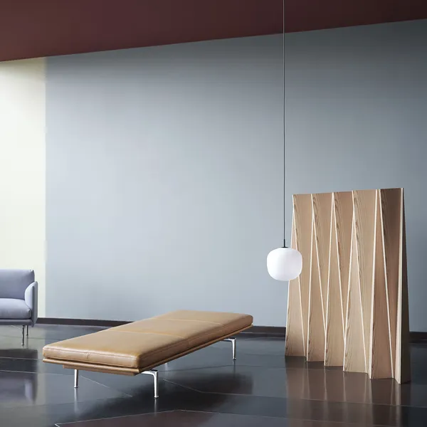 Rime Pendel 25 cm Grå