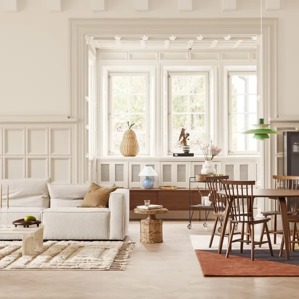 Moore 4-Personers Sofa Plush Beige