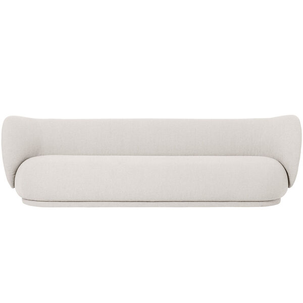 Rico Boucle 4-Seter Sofa Off-white