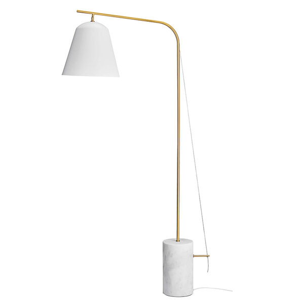 Line Two Gulvlampe Hvit