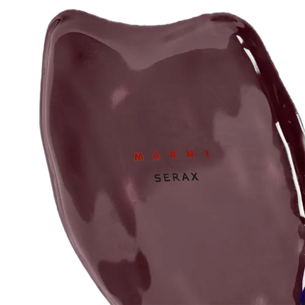 After Midnight Owl vase L Aubergine