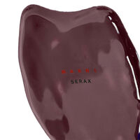 After Midnight Owl vase L Aubergine