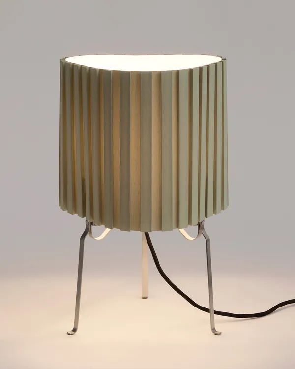Canelé Bordslampa Almond Green